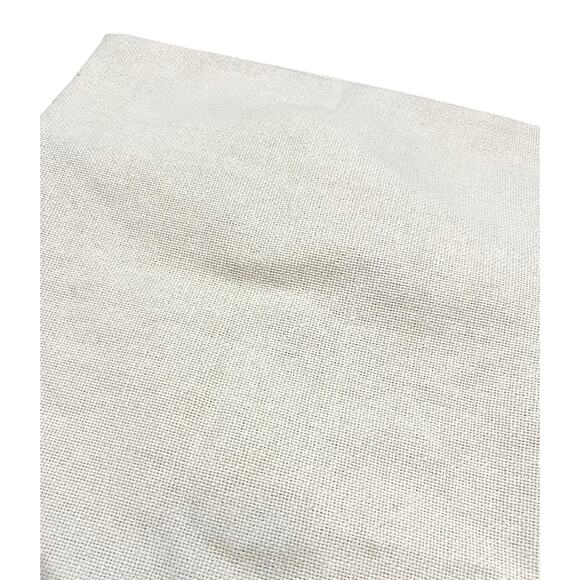 Pottery Barn Pillow Cover 18x18 Ivory Cream 100% Cotton Woven Textured - Picture 2 of 5